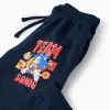 Cotton Joggers for Boys 'Sonic & Friends', Dark Blue