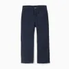 Slim twill chino trousers You&Me for boys, dark blue