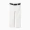 Slim fit twill chino trousers with belt for boys, white