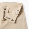 SHORTS TWILL, LIGHT BEIGE