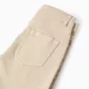 SHORTS TWILL, LIGHT BEIGE