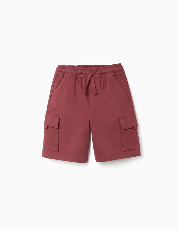 SHORTS TWILL, BROWN