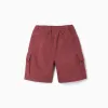 SHORTS TWILL, BROWN