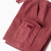 SHORTS TWILL, BROWN