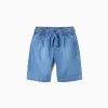 SHORTS LIGHT DENIM, BLUE