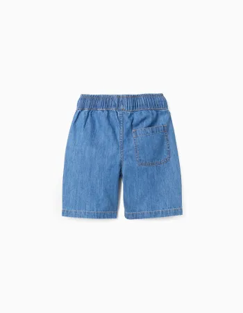 SHORTS LIGHT DENIM, BLUE