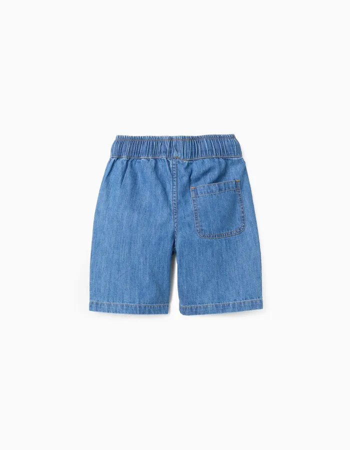 SHORTS LIGHT DENIM, BLUE