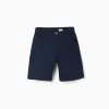 CHINO SHORTS TWILL, NIGHT BLUE