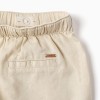 SHORTS LINEN, LIGHT BEIGE