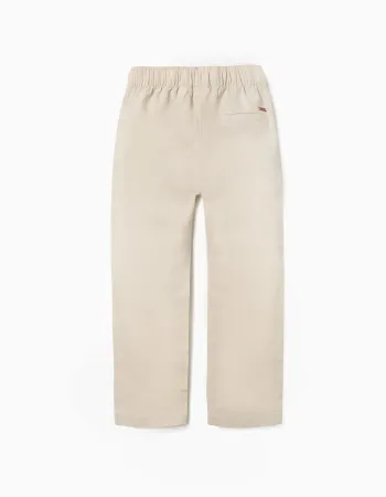Pants Linen, Light Beige