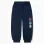 Cotton joggers with Marvel print and drawstring for boys, navy blue