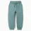 Slim fit brushed joggers with print for boys, blue-green