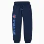 Brushed joggers with Spider-Man print and drawstring for boys, navy blue