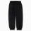 Fleece joggers with drawstring and pockets for boys, black