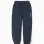 Slim fleece joggers with pockets and ZY print for boys, navy blue