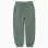 Slim fleece joggers with pockets and ZY print for boys, dark green