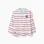 Striped long sleeve polo shirt Spider-Man for boys, white/blue/red