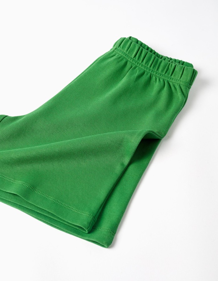 Cotton pyjamas with Minecraft print for boys, grey/green