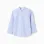 Striped Oxford Shirt for Boys, White/Blue
