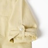LS SHIRT LINEN MAO, LIGHT YELLOW