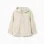 LS SHIRT LINEN, LIGHT BEIGE