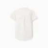 SS SHIRT LINEN, WHITE