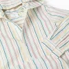 Long sleeve cotton shirt with stripes B&S for boys, multicolour
