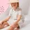 Short sleeve cotton shirt with stripes B&S for boys, white/yellow/blue