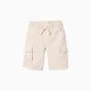 Cargo Shorts for boys, beige