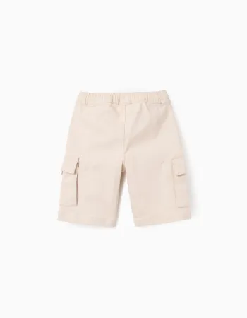 Cargo Shorts for boys, beige