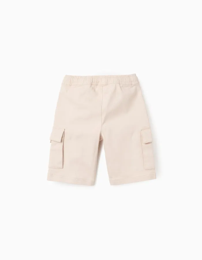 Cargo Shorts for boys, beige
