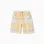 Cotton Checked Shorts for Boys 'B&S', Yellow