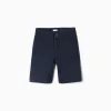 Twill Shorts for Boys 'Midi', Dark Blue