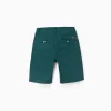 Chino Shorts for Boys 'Midi', Dark Green