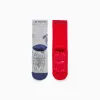 Pack 2 Pairs of Non-Slip Socks for Boys 'Spider-Man', Red/Grey