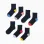 Pack of 7 Pairs of Socks with Colourful Details for Boys, Blue