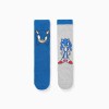 Pack of 2 non-slip socks with Sonic prints for boys, blue/grey