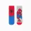 Pack of 2 Non-Slip Terry Socks with Spider-Man for Boys, Blue/Red/Grey
