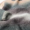Thick knit jumper with gradient effect for boys, multicolour