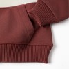 Hooded fleece sweatshirt with colour block for boys, multicolour