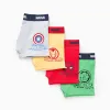 Pack of 4 Boxer Shorts for Boys 'Avengers', Multicolour