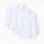 Pack of 3 Extra Warm Long Sleeve Vests for Boys, White
