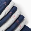 Pack of 7 Cotton Briefs 'Days of the Week' for Boys, Blue/Grey