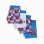Pack of 4 cotton boxer shorts with Spider-Man prints for boys, blue/grey