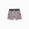 Pack of 4 boxer shorts Lightning McQueen for boys, white/grey/red