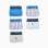 Pack of 5 cotton briefs with Mickey prints for boys, blue/white/grey