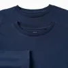 Pack of 2 Long Sleeve T-Shirts for Boys, Dark Blue