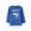 Long Sleeve Cotton T-shirt for Boys 'Art & Design', Blue