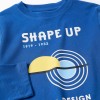 Long Sleeve Cotton T-shirt for Boys 'Art & Design', Blue