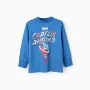 Long Sleeve T-shirt for Boys 'Captain America', Blue